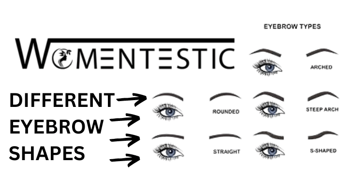 Different Eyebrow Shapes Womenestic